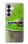 S3845 緑のカエル Green frog Samsung Galaxy S26 バックケース、フリップケース・カバー