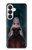 S3847 リリス 花嫁 ゴシック女 スカル死神 Lilith Devil Bride Gothic Girl Skull Grim Reaper Samsung Galaxy S26 バックケース、フリップケース・カバー