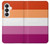 S3887 レズビアンプライドフラッグ Lesbian Pride Flag Samsung Galaxy S26 バックケース、フリップケース・カバー