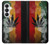 S3890 レゲエ ラスタ フラッグ スモーク Reggae Rasta Flag Smoke Samsung Galaxy S26 バックケース、フリップケース・カバー
