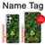 S0358 クローバーリーフ Clover Lucky Leaf Samsung Galaxy S26 Plus バックケース、フリップケース・カバー