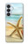 S1117 ビーチのヒトデ Starfish on the Beach Samsung Galaxy S26 Plus バックケース、フリップケース・カバー