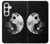 S1372 月陰陽 Moon Yin-Yang Samsung Galaxy S26 Plus バックケース、フリップケース・カバー