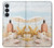 S1425 浜ときれいな貝殻 Seashells on The Beach Samsung Galaxy S26 Plus バックケース、フリップケース・カバー