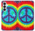 S1870 絞り染め 平和 Tie Dye Peace Samsung Galaxy S26 Plus バックケース、フリップケース・カバー