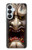 S2112 能面 Hannya Demon Mask Samsung Galaxy S26 Plus バックケース、フリップケース・カバー
