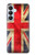 S2303 英国ヴィンテージ国旗 British UK Vintage Flag Samsung Galaxy S26 Plus バックケース、フリップケース・カバー