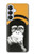 S2324 ヘッドフォンポップミュージックと面白い猿 Funny Monkey with Headphone Pop Music Samsung Galaxy S26 Plus バックケース、フリップケース・カバー