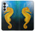 S2444 タツノオトシゴ 深い青色の海 Seahorse Underwater World Samsung Galaxy S26 Plus バックケース、フリップケース・カバー