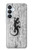 S2446 木材のヤモリ グラフィックプリント Gecko Wood Graphic Printed Samsung Galaxy S26 Plus バックケース、フリップケース・カバー
