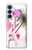 S2579 着物 Japanese Traditional Geisha Kimono Samsung Galaxy S26 Plus バックケース、フリップケース・カバー