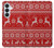 S2835 クリスマス トナカイ パターン Christmas Reindeer Knitted Pattern Samsung Galaxy S26 Plus バックケース、フリップケース・カバー