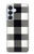 S2842 ブラックとホワイトバッファローチェック柄 Black and White Buffalo Check Pattern Samsung Galaxy S26 Plus バックケース、フリップケース・カバー