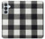 S2842 ブラックとホワイトバッファローチェック柄 Black and White Buffalo Check Pattern Samsung Galaxy S26 Plus バックケース、フリップケース・カバー