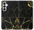 S2896 ゴールドマーブルグラフィックプリント Gold Marble Graphic Printed Samsung Galaxy S26 Plus バックケース、フリップケース・カバー