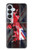 S2936 英国旗地図 UK British Flag Map Samsung Galaxy S26 Plus バックケース、フリップケース・カバー