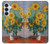 S2937 クロード・モネ ひまわり Claude Monet Bouquet of Sunflowers Samsung Galaxy S26 Plus バックケース、フリップケース・カバー