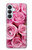 S2943 ピンクローズ Pink Rose Samsung Galaxy S26 Plus バックケース、フリップケース・カバー