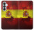 S2984 スペインサッカー Spain Football Soccer Flag Samsung Galaxy S26 Plus バックケース、フリップケース・カバー