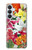 S3205 レトロ花 Retro Art Flowers Samsung Galaxy S26 Plus バックケース、フリップケース・カバー