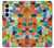 S3391 モザイクアートグラフィック Abstract Art Mosaic Tiles Graphic Samsung Galaxy S26 Plus バックケース、フリップケース・カバー