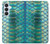 S3414 緑のヘビの鱗 グラフィックプリント Green Snake Scale Graphic Print Samsung Galaxy S26 Plus バックケース、フリップケース・カバー