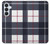 S3452 チェック柄 Plaid Fabric Pattern Samsung Galaxy S26 Plus バックケース、フリップケース・カバー