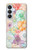 S3705 パステルフローラルフラワー Pastel Floral Flower Samsung Galaxy S26 Plus バックケース、フリップケース・カバー