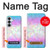 S3747 トランスフラッグポリゴン Trans Flag Polygon Samsung Galaxy S26 Plus バックケース、フリップケース・カバー
