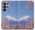 S1060 富士山 桜 Mount Fuji Sakura Cherry Blossom Samsung Galaxy S26 Ultra バックケース、フリップケース・カバー