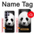 S1072 パンダ Panda Bear Samsung Galaxy S26 Ultra バックケース、フリップケース・カバー