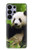 S1073 パンダは食べるのが楽しみ Panda Enjoy Eating Samsung Galaxy S26 Ultra バックケース、フリップケース・カバー