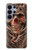 S1675 頭蓋骨の血のタトゥー Skull Blood Tattoo Samsung Galaxy S26 Ultra バックケース、フリップケース・カバー