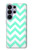 S1723 ミントシェブロンジグザグ Mint Chevron Zigzag Samsung Galaxy S26 Ultra バックケース、フリップケース・カバー