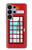 S2059 イングランドクラシック英国の電話ボックスミニマリスト England Classic British Telephone Box Minimalist Samsung Galaxy S26 Ultra バックケース、フリップケース・カバー