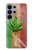 S2109 マリファナラスタ旗 Smoke Reggae Rasta Flag Samsung Galaxy S26 Ultra バックケース、フリップケース・カバー