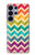 S2362 カラフルなシェブロンジグザグパターン Rainbow Colorful Shavron Zig Zag Pattern Samsung Galaxy S26 Ultra バックケース、フリップケース・カバー