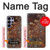 S2714 錆鋼テクスチャグラフィックプリント Rust Steel Texture Graphic Printed Samsung Galaxy S26 Ultra バックケース、フリップケース・カバー