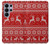 S2835 クリスマス トナカイ パターン Christmas Reindeer Knitted Pattern Samsung Galaxy S26 Ultra バックケース、フリップケース・カバー