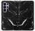 S2895 ブラックマーブルグラフィックプリント Black Marble Graphic Printed Samsung Galaxy S26 Ultra バックケース、フリップケース・カバー