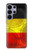 S2965 ベルギーサッカー Belgium Football Soccer Flag Samsung Galaxy S26 Ultra バックケース、フリップケース・カバー