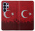 S2991 七面鳥サッカー Turkey Football Soccer Flag Samsung Galaxy S26 Ultra バックケース、フリップケース・カバー