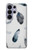 S3085 羽 Feather Paint Pattern Samsung Galaxy S26 Ultra バックケース、フリップケース・カバー