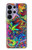 S3255 カラフルパターン Colorful Art Pattern Samsung Galaxy S26 Ultra バックケース、フリップケース・カバー
