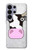 S3257 牛の漫画 Cow Cartoon Samsung Galaxy S26 Ultra バックケース、フリップケース・カバー