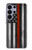 S3472 消防士細い赤線旗 Firefighter Thin Red Line Flag Samsung Galaxy S26 Ultra バックケース、フリップケース・カバー