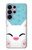 S3542 かわいい猫漫画 Cute Cat Cartoon Samsung Galaxy S26 Ultra バックケース、フリップケース・カバー