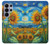 S4019 ひまわり ヴァン・ゴッホ風 Sunflower Van Gogh Style Samsung Galaxy S26 Ultra バックケース、フリップケース・カバー
