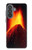 S0745 火山の溶岩 Volcano Lava Samsung Galaxy A37 バックケース、フリップケース・カバー