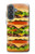 S0790 ハンバーガー Hamburger Samsung Galaxy A37 バックケース、フリップケース・カバー